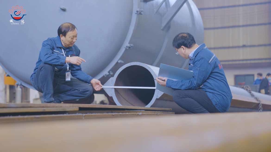 Shaanxi CHENGDA Industry Furnace MAKE Co., Ltd. dây chuyền sản xuất