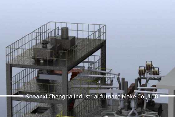 Thiết bị lò điện xử lý xúc tác ba chiều