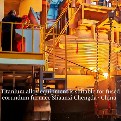 Thiết bị hợp kim titan phù hợp cho lò corundum nóng chảy