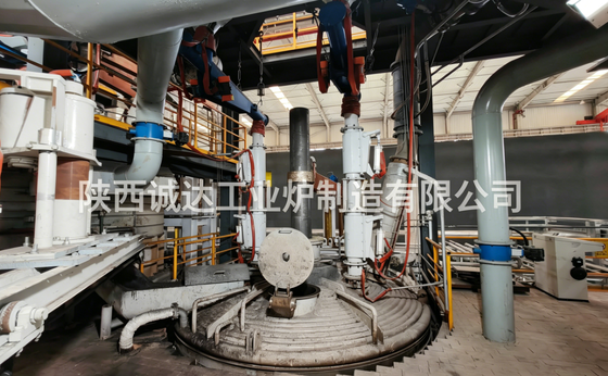 Thông số kỹ thuật và thiết bị lò nung Ferrovanadium DC
