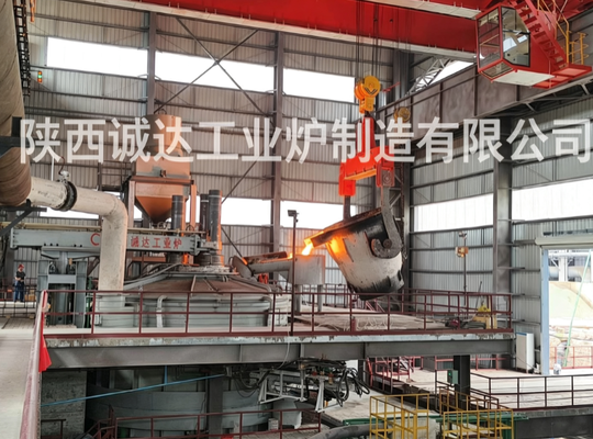Cửa lò cao công suất lớn Cửa lò giữ sủi nóng chảy Hệ thống sản xuất len đá tiết kiệm năng lượng