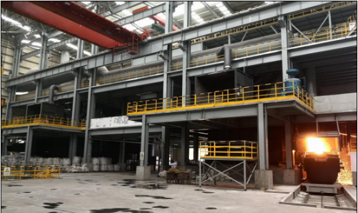 Micro Carbon Ferrochrome Electric Refining Tilting Furnace FeCr Thiết bị sản xuất nóng hợp kim